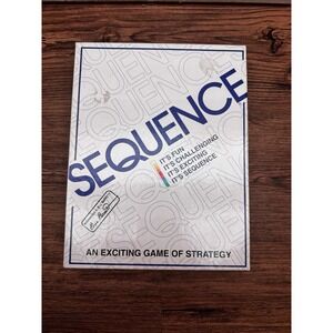 Sequence Board Game Complete 💯 Jax‎ Strategy 1995 Complete